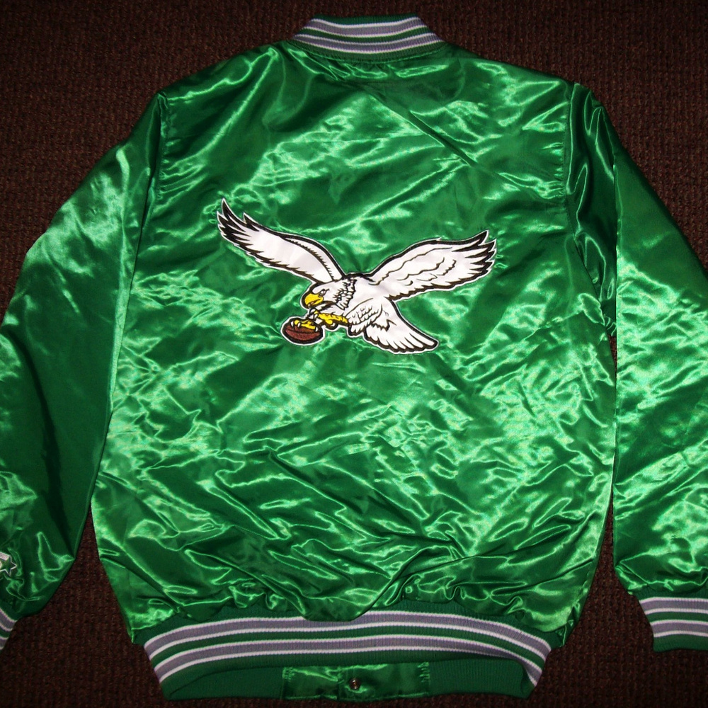 Philadelphia EAGLES Starter Jacket  M L XL 2X - Picture 7 of 8